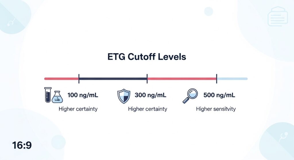 ETG Cutoff Levels (100, 300, 500 ng/mL) Explained