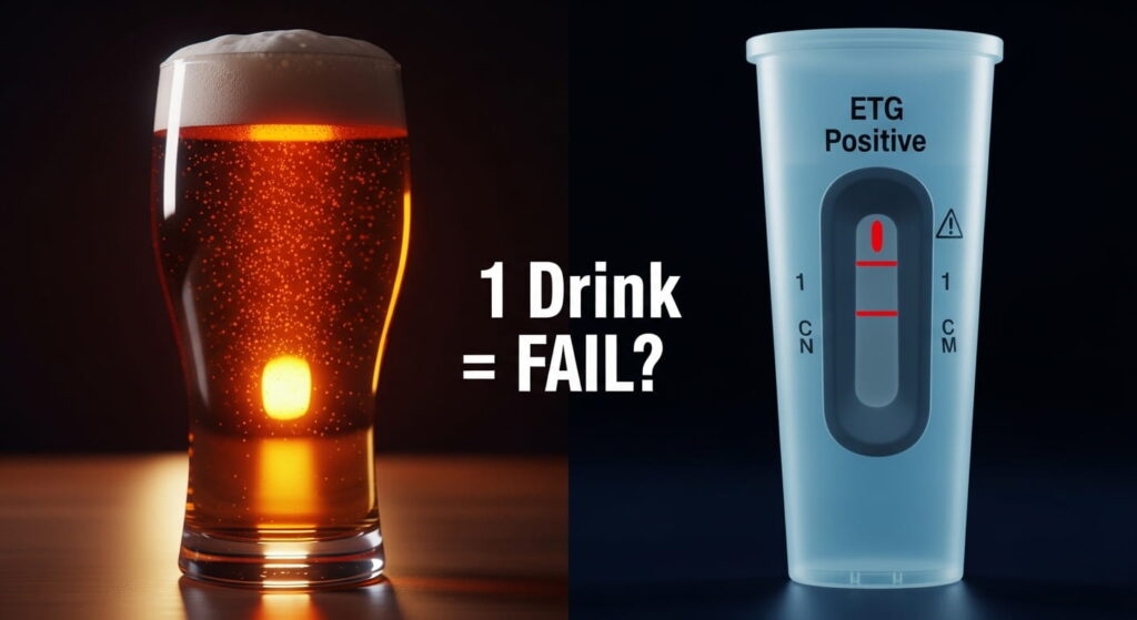 Does One Drink Show Up on an ETG Test