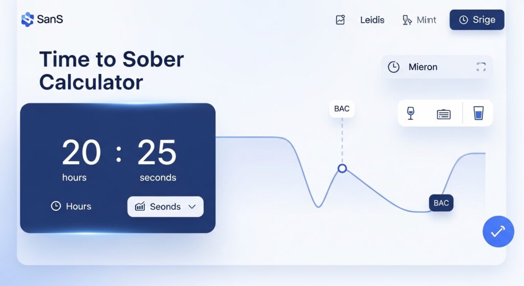 Time to Sober Calculator