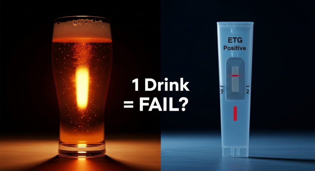 Does One Drink Show Up on an ETG Test